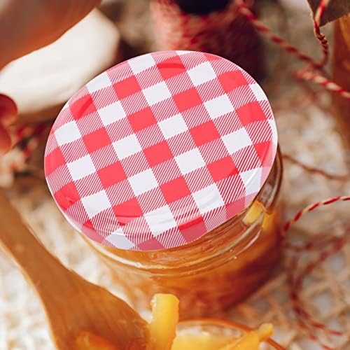 Stylish Functional Mason Jar Lid Caps Set 40PCS