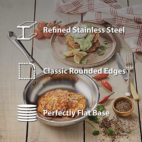 Swiss Diamond Stainless Steel Saucepan with Lid