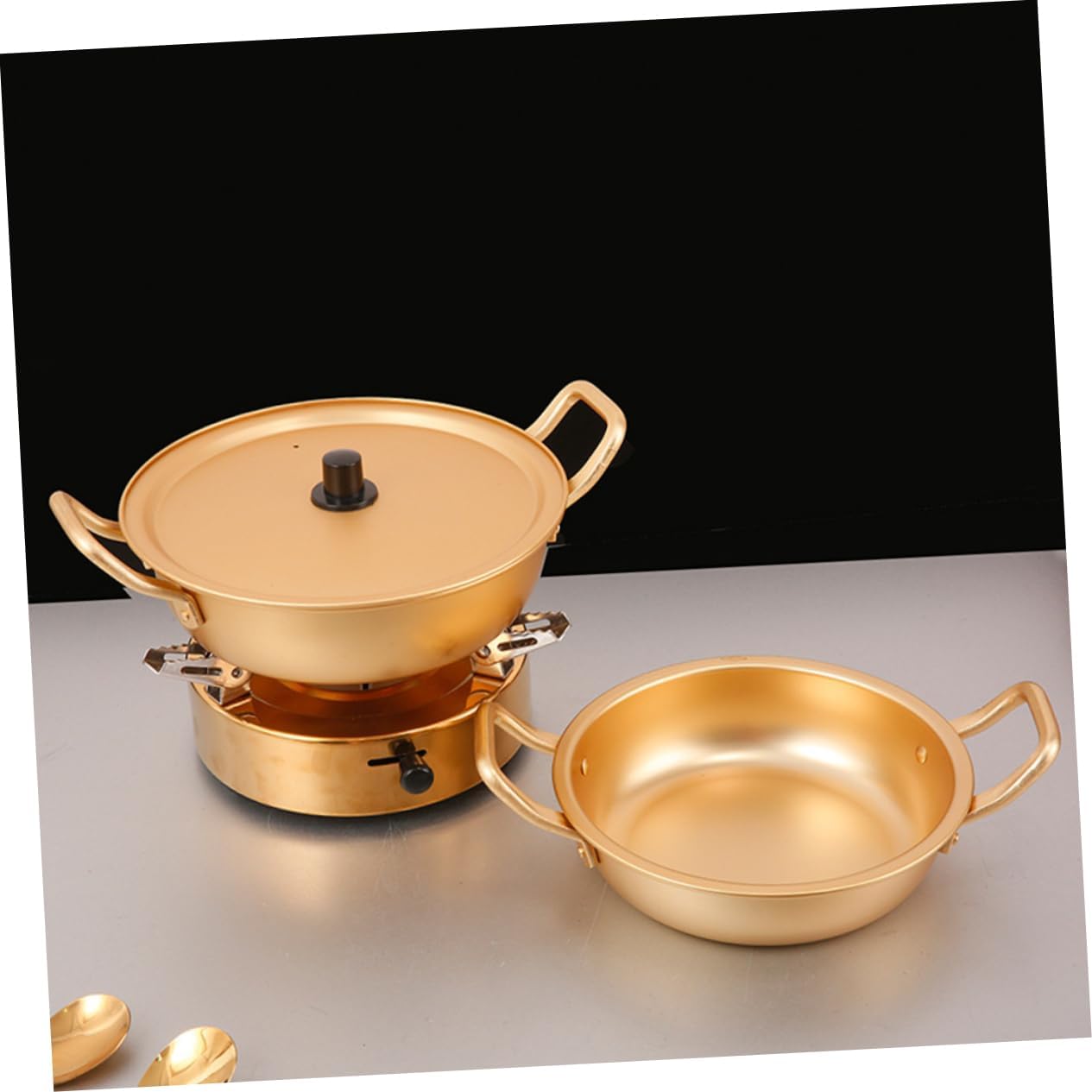 Camping Home Use Aluminum Stockpot for Instant Ramen Noodles