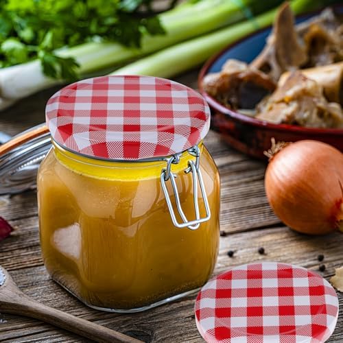 Hemoton 12-Pack Mason Jar Lids