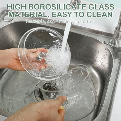 Glass Simmer Pot With Lid 19L64oz