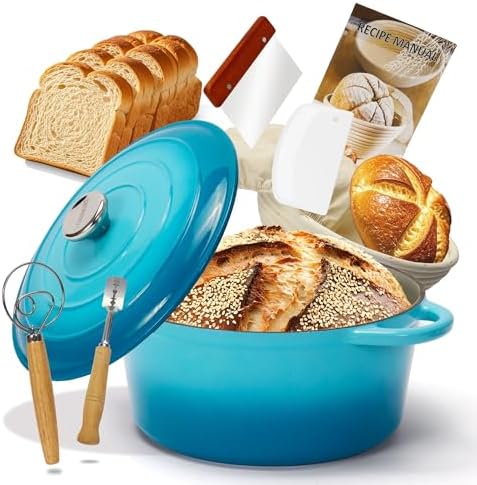 5 QT Heavy-Duty Cast Iron Dutch Oven