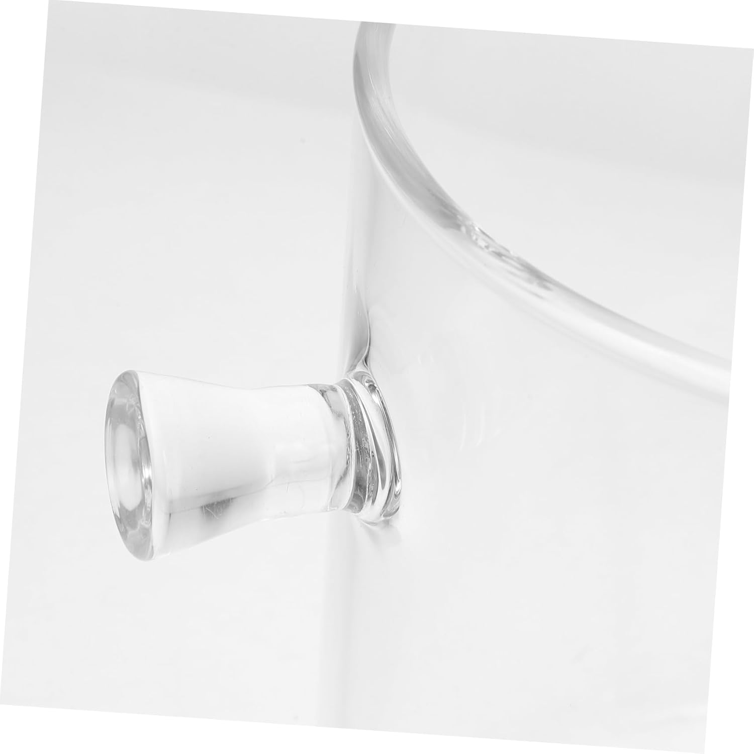 Dual-Handled Clear Glass Stock Pot
