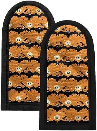 Halloween Ghost Print Cast Iron Skillet Handle Cover