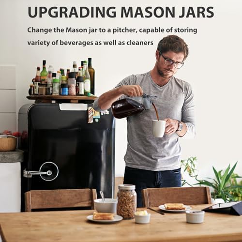 Glyntrof Mason Jar Pour Spout Lid