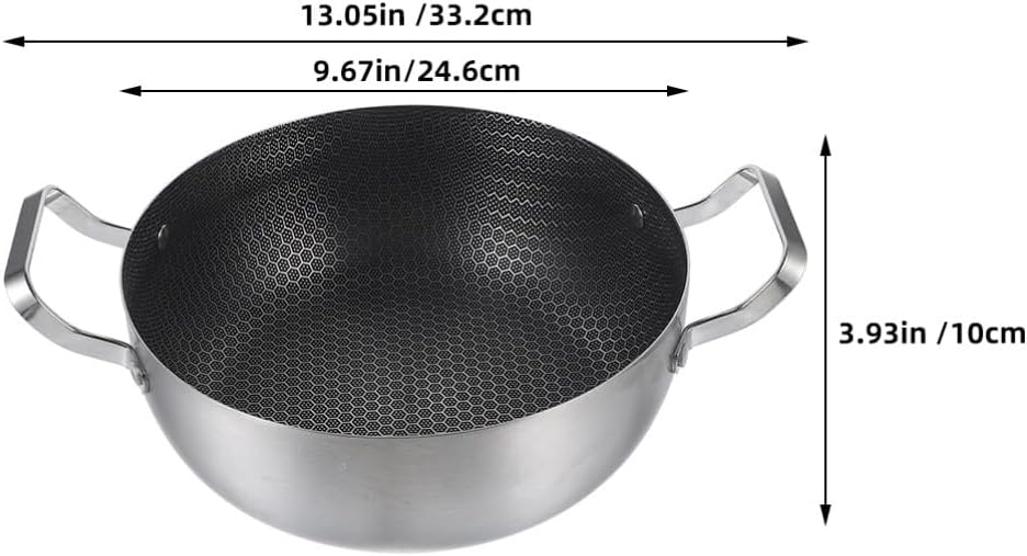 Stainless Steel Stockpot with Honeycomb Design