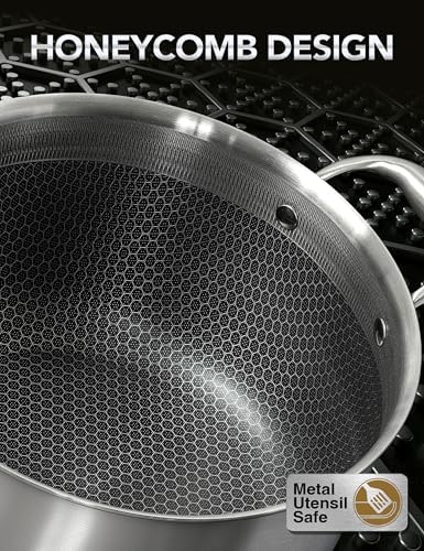 MICHELANGELO Tri-Ply 8-Quart Stock Pot with Lid