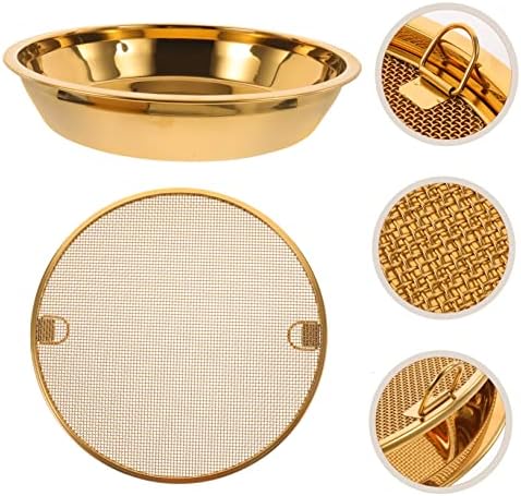 VOSAREA Stainless Steel Snack Tray with Filter