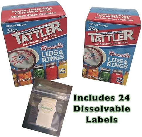Sturdy Jar lids latitude free made in USA