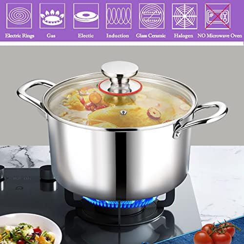 Sturdy 5QT Stockpot for Pioneers in the Kitchen