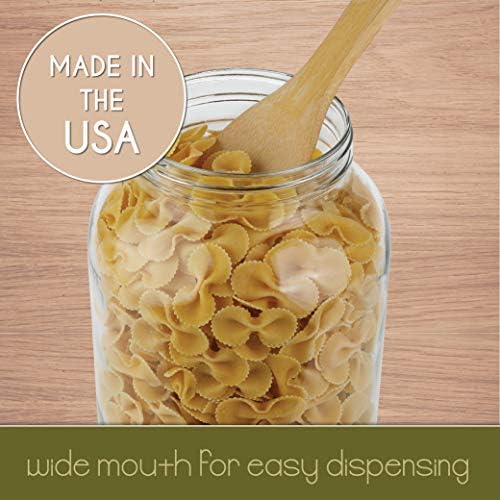 Kitchentoolz 1 Gallon Mason Jars Durable and Functional
