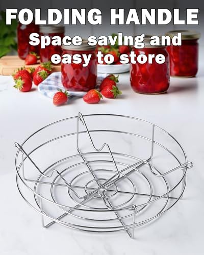 Professional 20 Quart Stockpot with Jar Rack Glass Lid