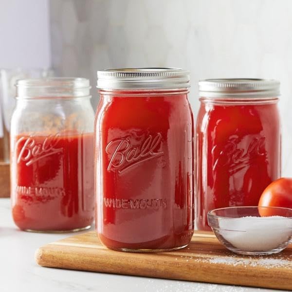 12-Piece Wide Mouth Quart Jar Case