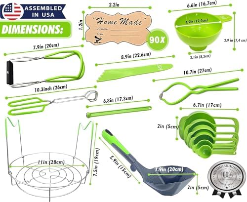 High-Quality Canning Kit with Stainless Steel Accessories for Home