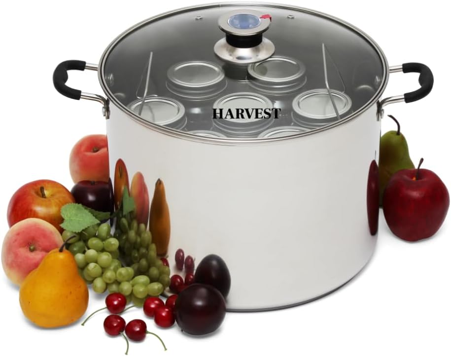 Harvest 20 Qt Canning Pot with Rack and Tools