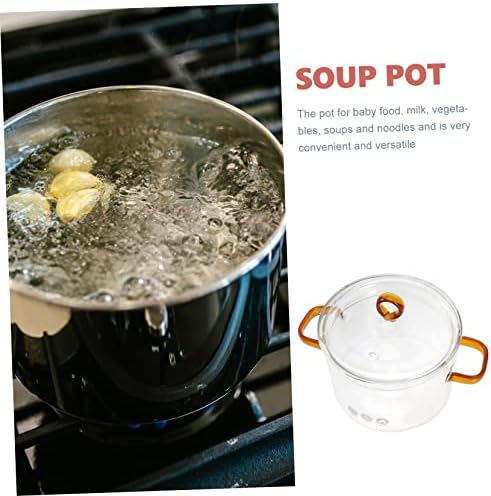 HOLIDYOYO Multipurpose Stovetop Stockpot with Lid and Handles