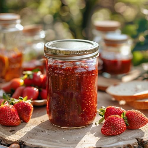 ComSaf Small Mason Jars Sealed Preserving Perfectly