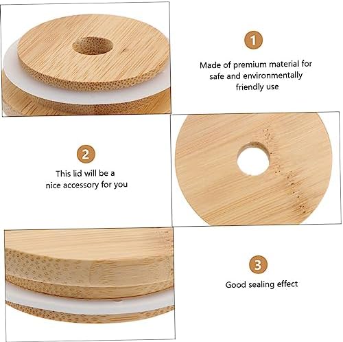 4-Piece Sealing Lids for Mason Jars