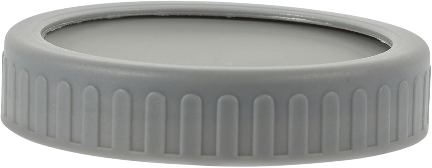 SECFOU 5-Piece Wide Mouth Mason Jar Lids Set
