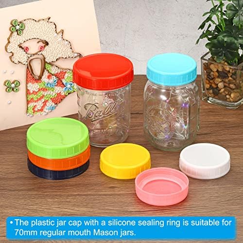 High-Quality 86mm Mason Jar Lids Set 6 Pieces