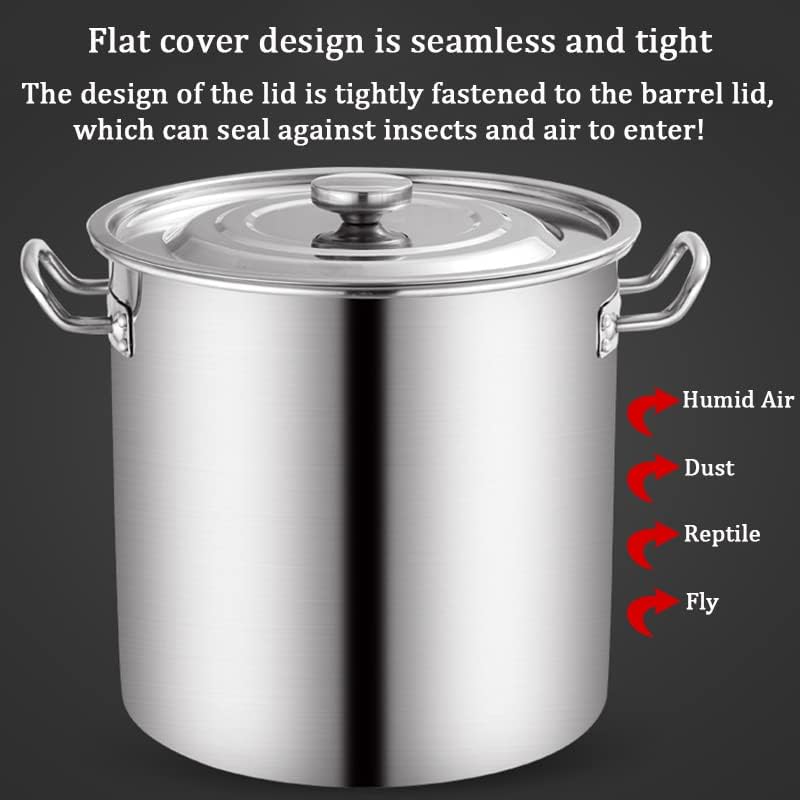 Sturdy 27Qt Stockpot for Crawfish Boil Turkey Fryer