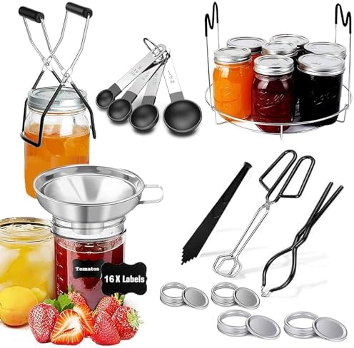 HOMMES Canning Starter Kit for Mason Jars 1