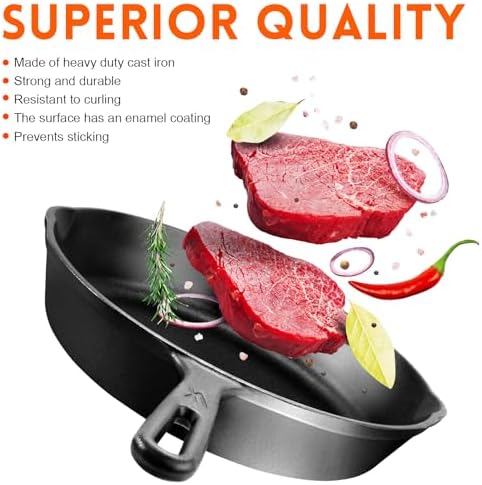 GGC Cast Iron Skillet with Handle
