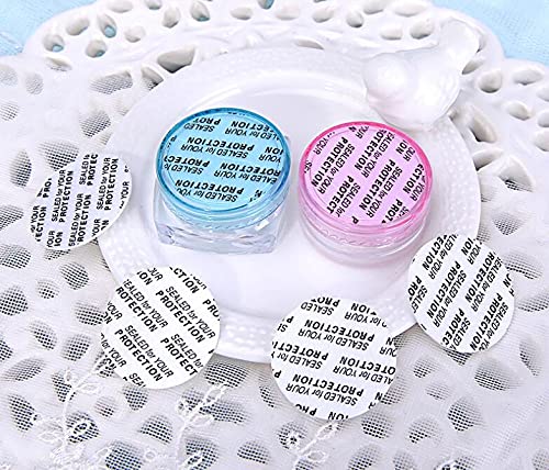 100-Piece Set of Mini Foam Seals for Tamper-Resistant Cosmetics