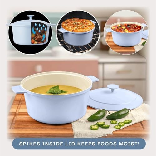 Breakfast Favorite Dishes and More 5 Qt Compact Dutch Oven