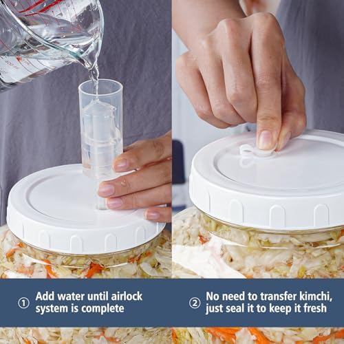 15 Gallon Fermentation Jars with 2 Airtight Lids