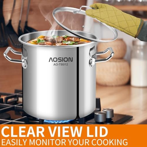 Stainless Steel Stockpot for Cooking