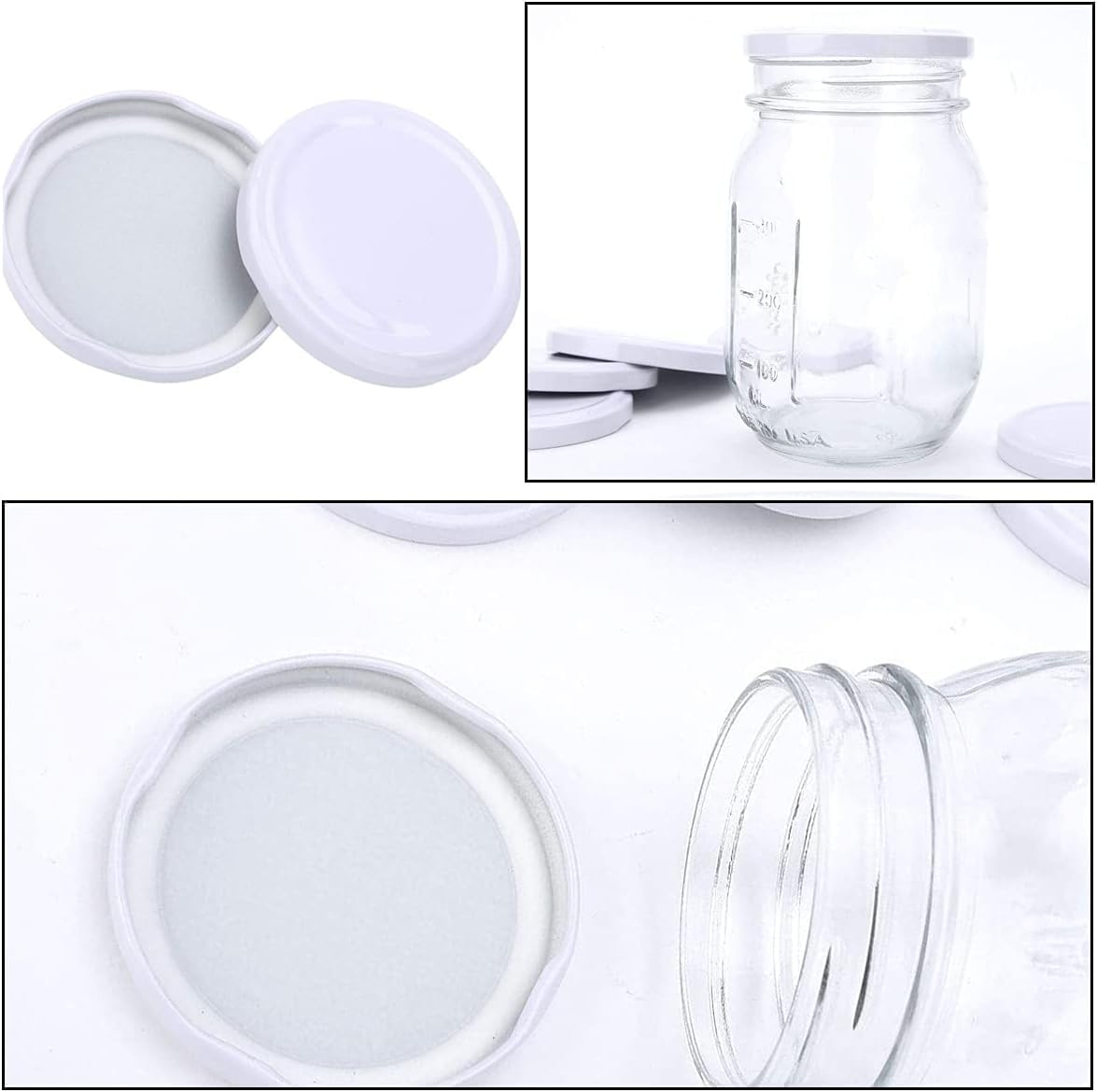 Twist-off Jar Lids for Preserving Food