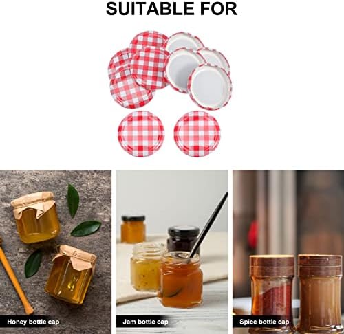 Stylish Functional Mason Jar Lid Caps Set 40PCS