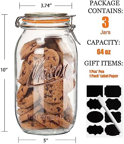 Premium Homeopathic Mason Jars