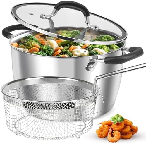 AOSIONStainless Steel Stock Pot for Cooking