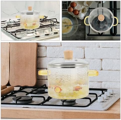 Get Cooking Quick with Adjust-Size Glass Pot