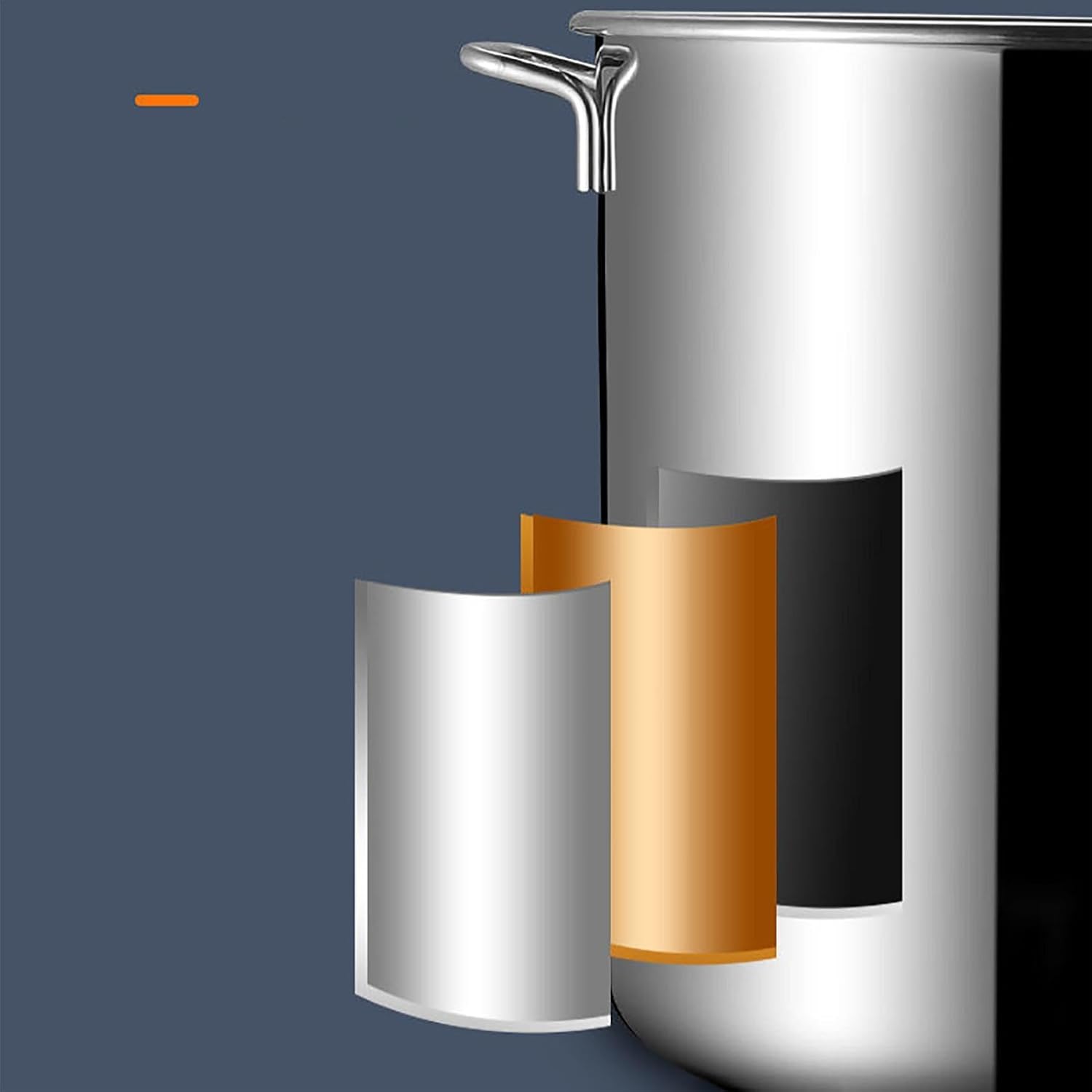 Versatile Stock Pot with Glass Lid