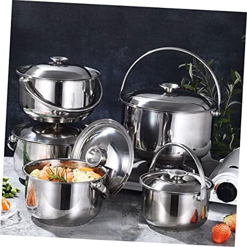Cozy Multi-Purpose Stainless Steel Cooking Pot and Serving Bowl