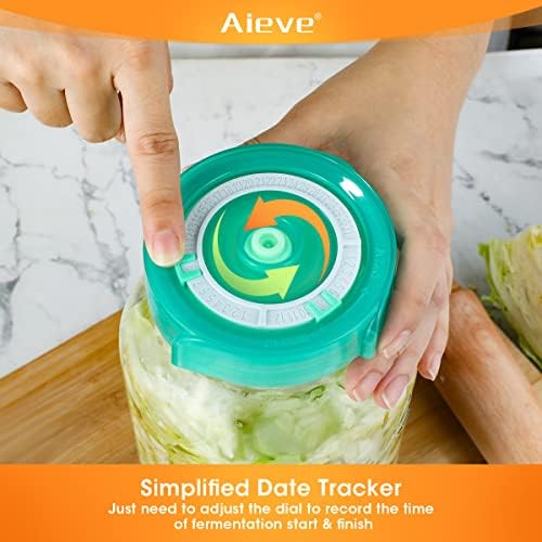 AIEVE 6-Piece Fermentation Lids Set