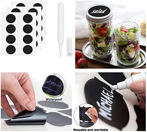 Mason Jars Set - 24 pack with Regular Lids