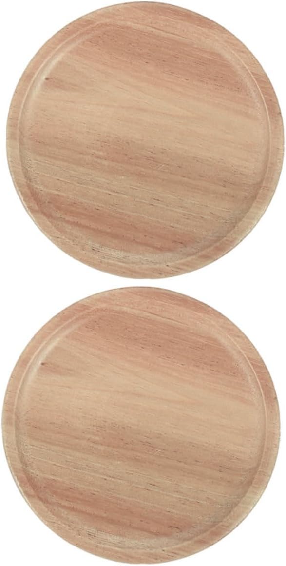 STOBAZA 2 Wooden Mason Jar Lids