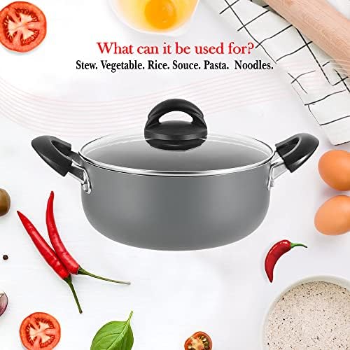 Alpine Cuisine 6QT Dutch Oven with Lid and Bakelite Handle