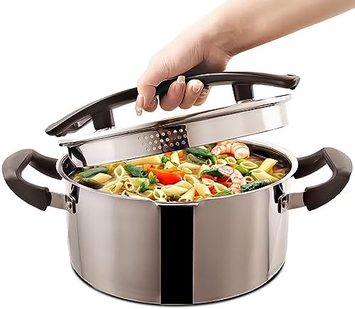Stainless Steel Pasta Pot by Cyrder