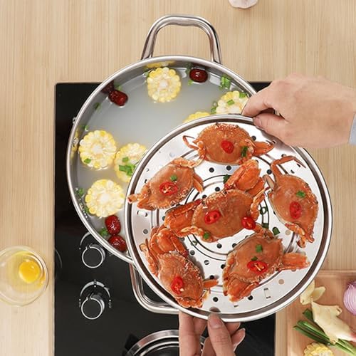 High-Quality 304 SS Stockpot with Lid