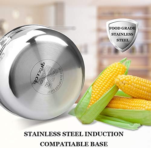 Duxtop Tri-Ply Stainless Steel Saucepan