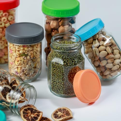 Perfect Mason Jar Lids - 18-Pack Mixing Set
