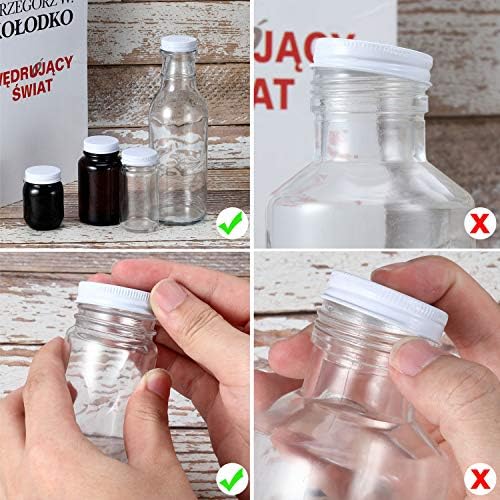 Patelai 38mm White Growler Metal Caps