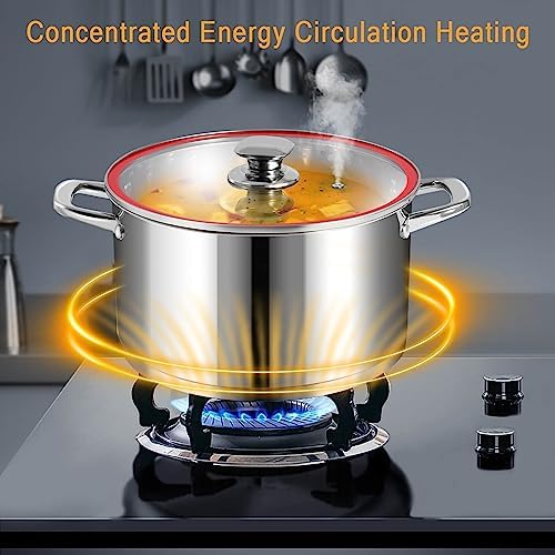10 QT Stainless Steel Stock Pot