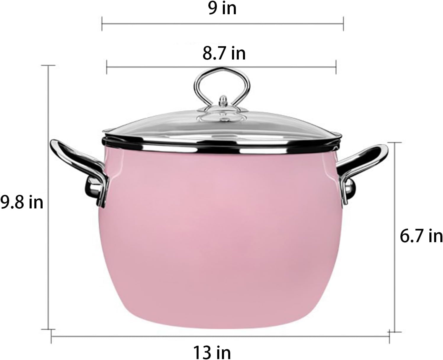 Sturdy 6-Quart Stock Pot with Lid