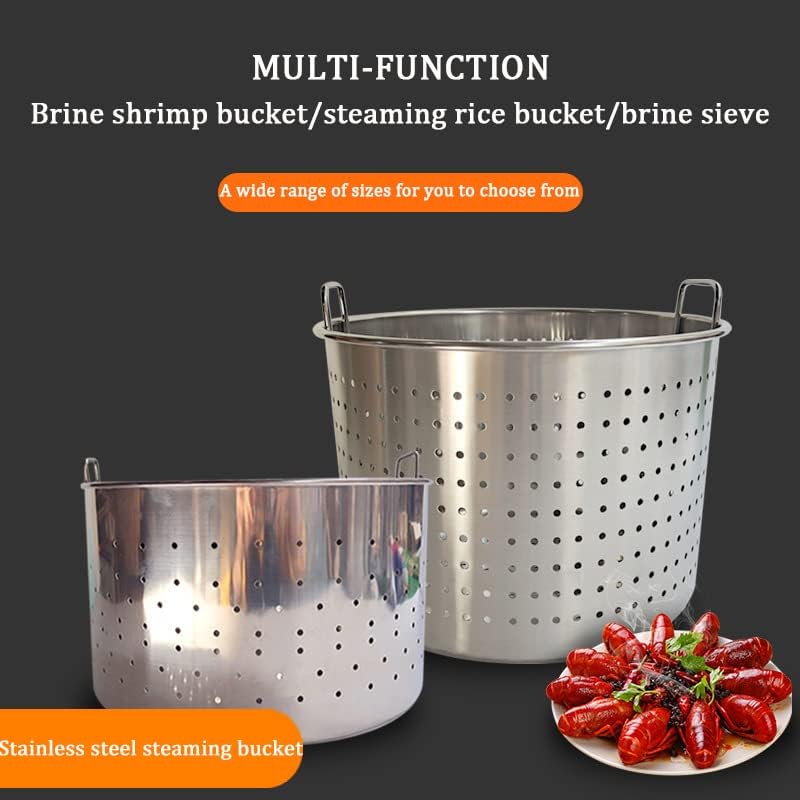 AIZYR 63Qt Stainless Steel Stockpot